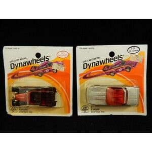 Zee Toys 1983 Die Cast Metal Dynawheels 41 Vauxhall & 84 Corvette SEALED